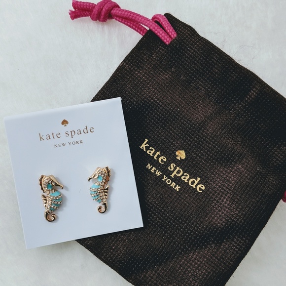 kate spade Jewelry - Kate Spade seahorse earrings